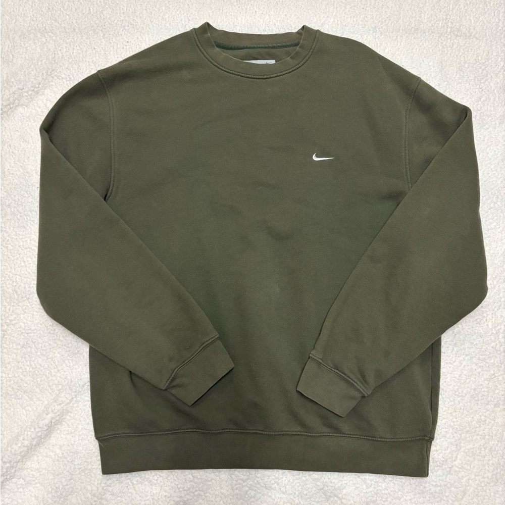 Nike Men's Khaki Crewneck Sweatshirt ☆